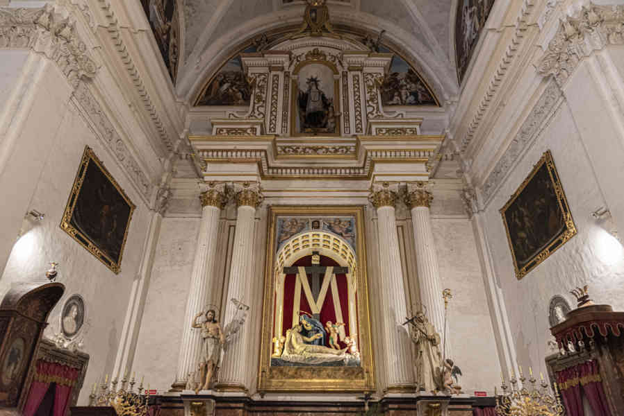 Mallorca - Valldemossa 27 - la Cartoixa de Valldemossa - iglesia.jpg